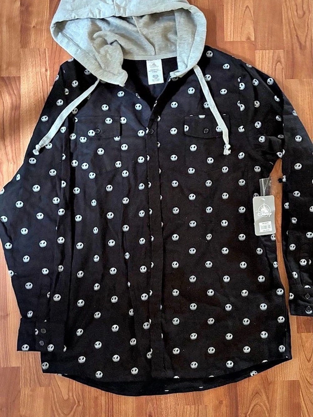 The Nightmare Before
Christmas Jack Skellington
Button Down Shirt Hoodie